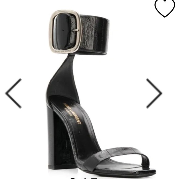 Saint Laurent Exotic Eel Leather LouLou Sandals - 39.5 - Never Worn - Picture 1 of 9
